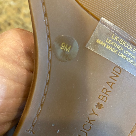 Lucky Brand Sicole Gladiator Sandals - Picture 8 of 12